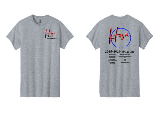 HOSA 50th Anniversary Tee WITH SPONSORS