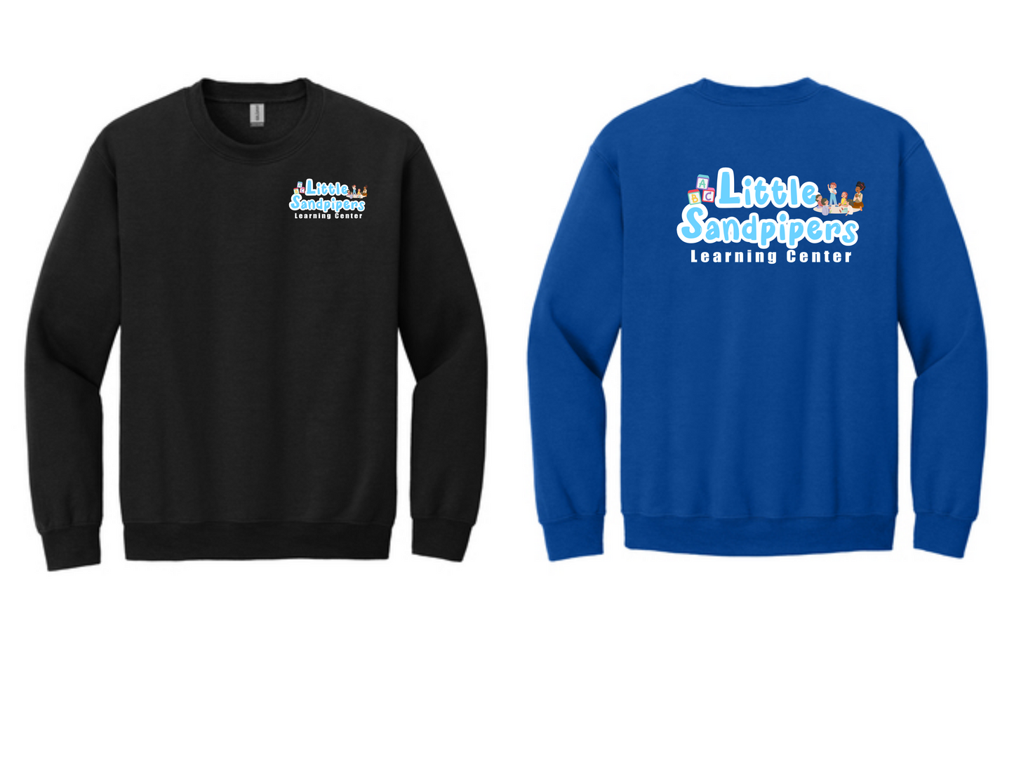 Little Sandpipers Adult Crewneck sweatshirt