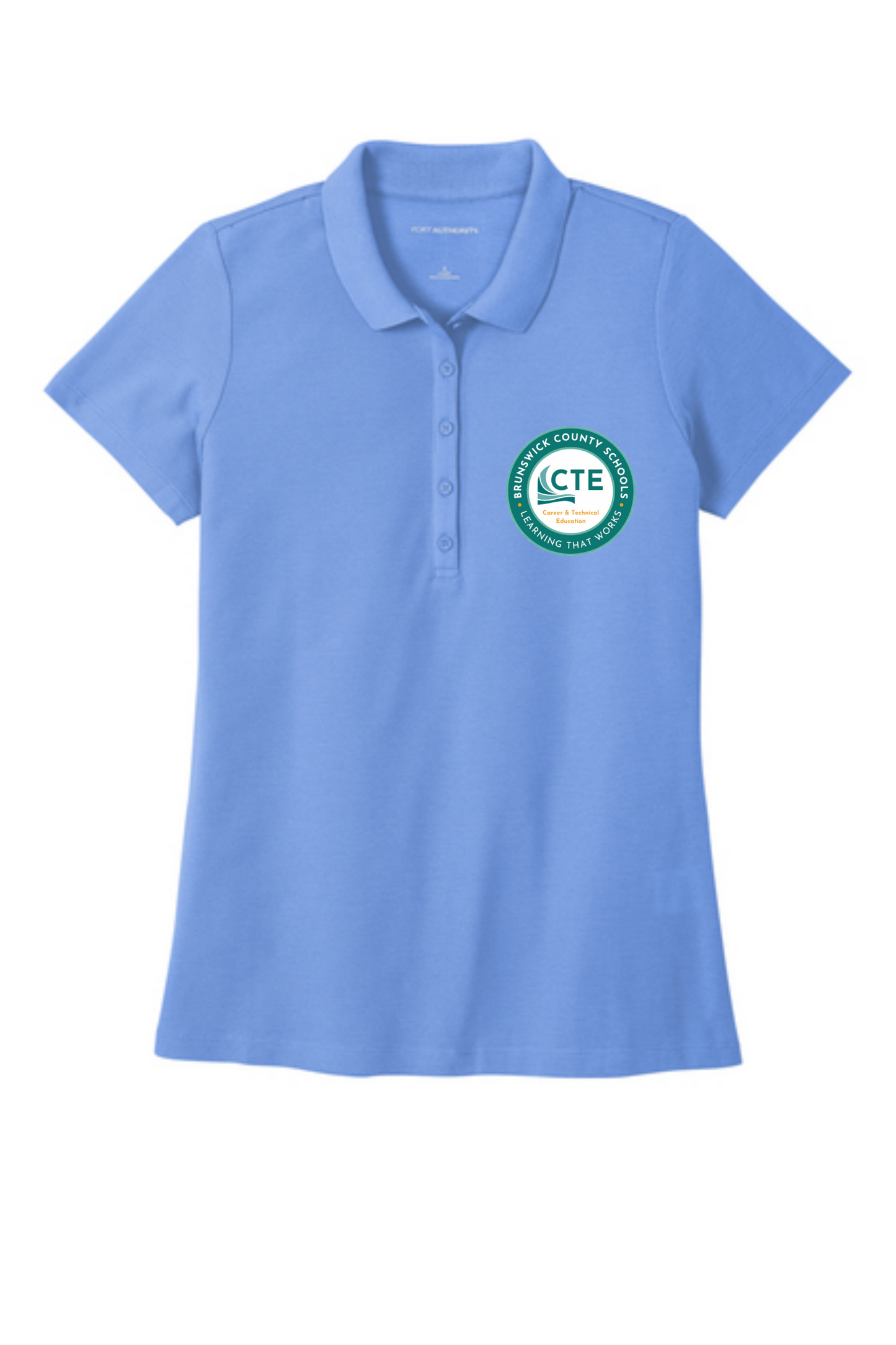 CTE Women's Button Polo - Embroidered