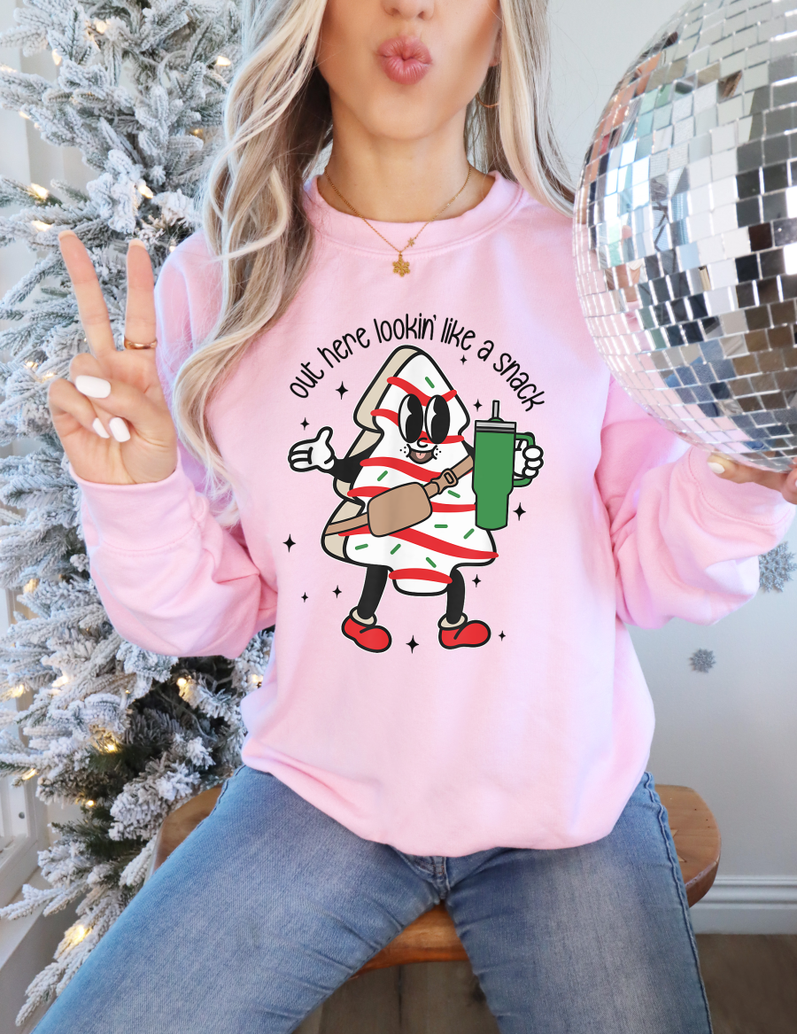 Christmas Snack Crewneck Sweatshirt